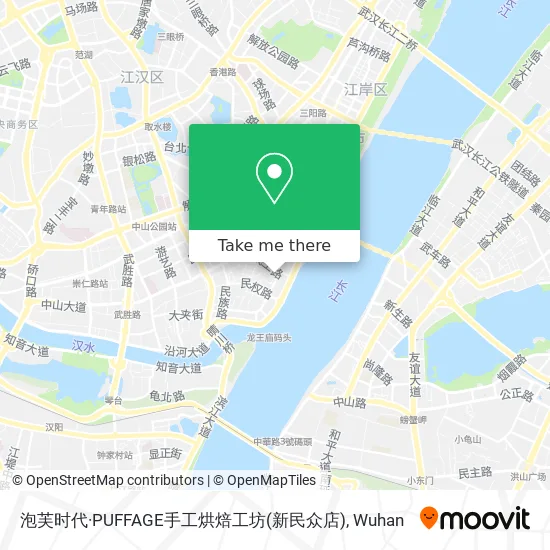 泡芙时代·PUFFAGE手工烘焙工坊(新民众店) map