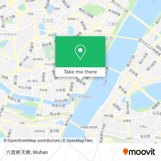 六渡桥天桥 map