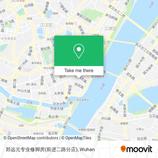 郑远元专业修脚房(前进二路分店) map