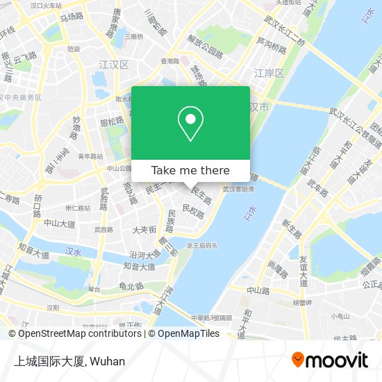 上城国际大厦 map