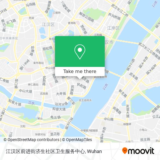 江汉区前进街济生社区卫生服务中心 map