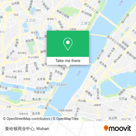 曼哈顿商业中心 map