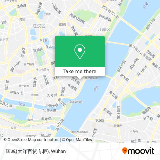 匡威(大洋百货专柜) map