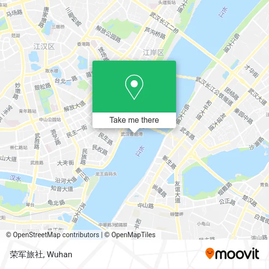 荣军旅社 map