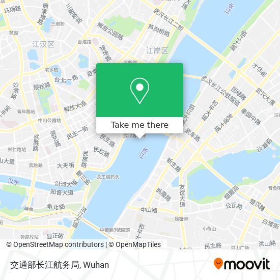 交通部长江航务局 map