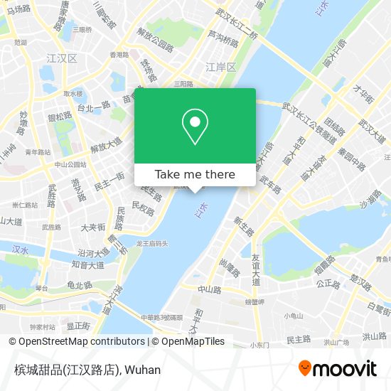槟城甜品(江汉路店) map