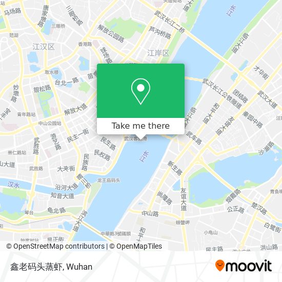 鑫老码头蒸虾 map