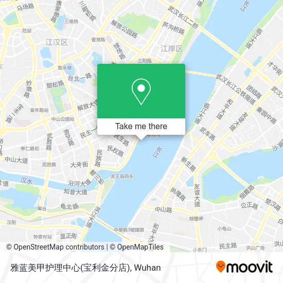 雅蓝美甲护理中心(宝利金分店) map