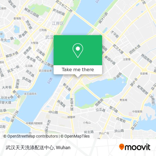 武汉天天洗涤配送中心 map
