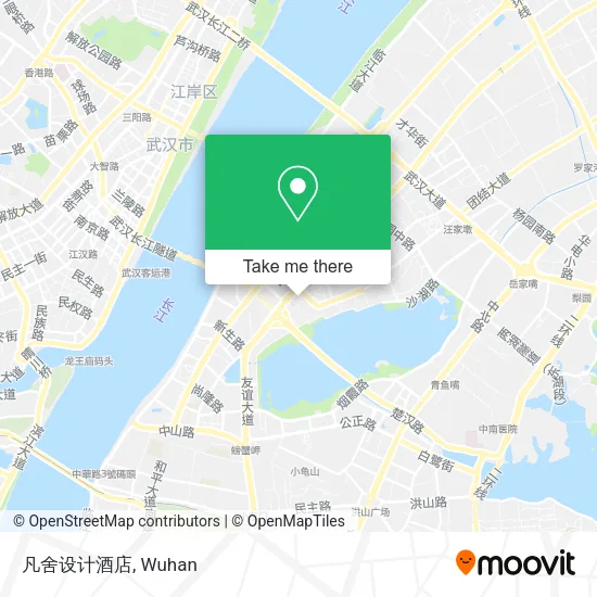 凡舍设计酒店 map