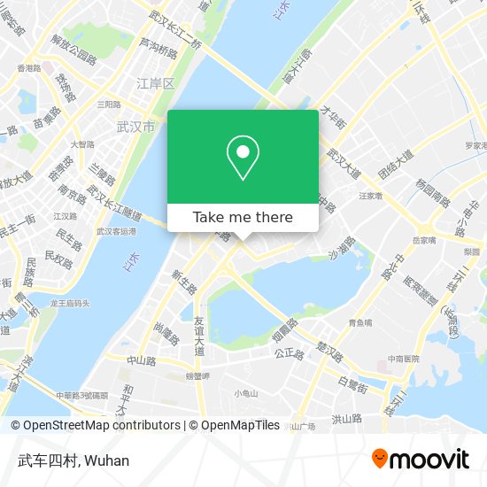 武车四村 map