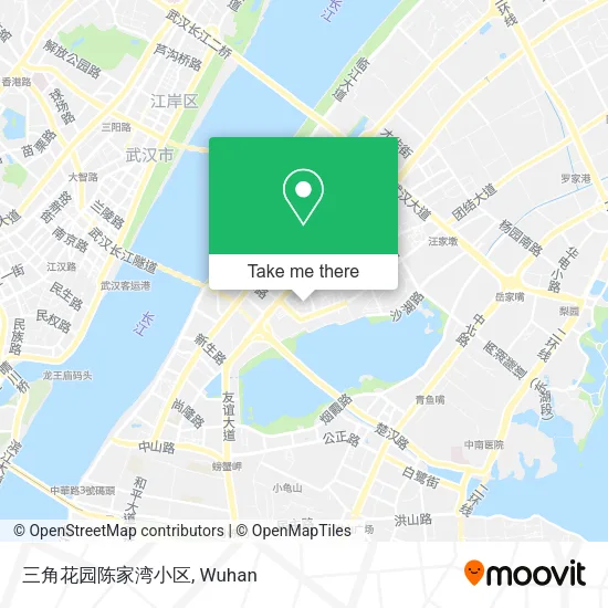 三角花园陈家湾小区 map