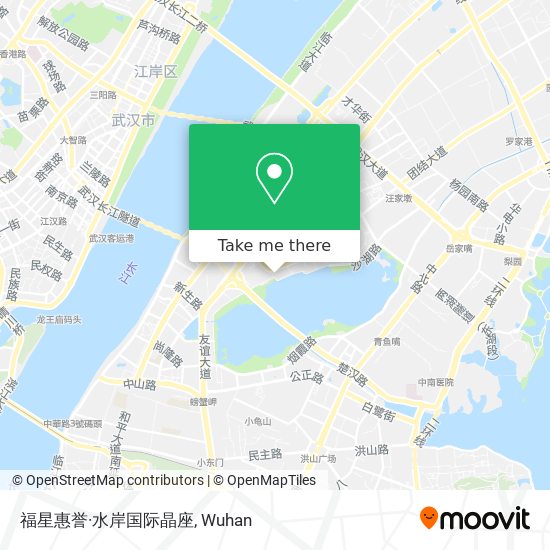 福星惠誉·水岸国际晶座 map