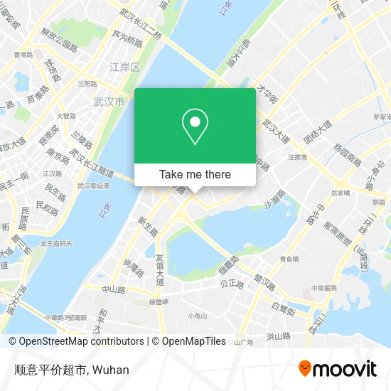 顺意平价超市 map