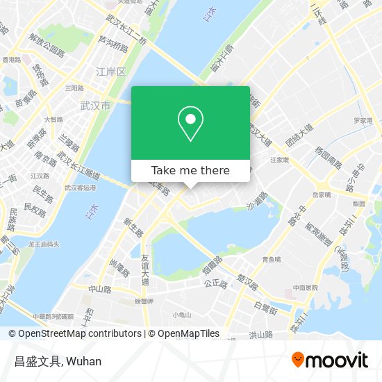 昌盛文具 map