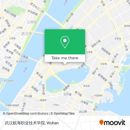 武汉航海职业技术学院 map