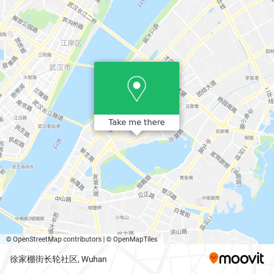 徐家棚街长轮社区 map