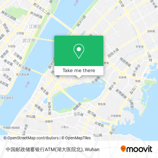 中国邮政储蓄银行ATM(湖大医院北) map