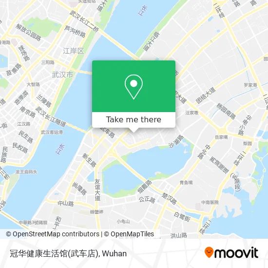 冠华健康生活馆(武车店) map