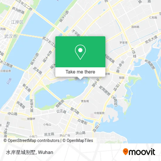 水岸星城别墅 map