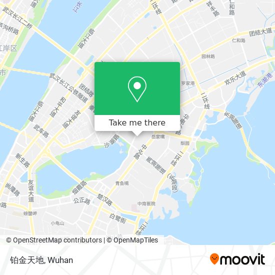 铂金天地 map