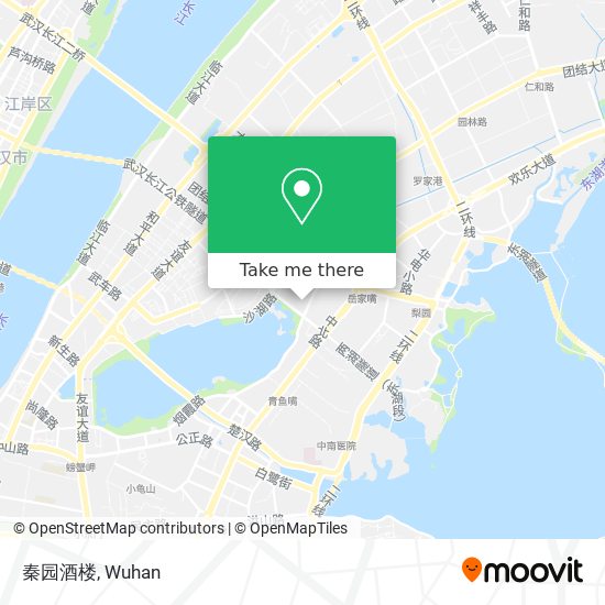 秦园酒楼 map