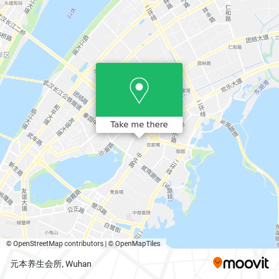 元本养生会所 map
