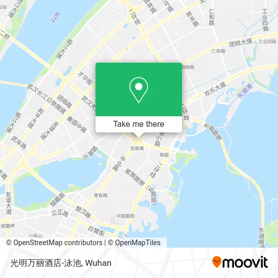 光明万丽酒店-泳池 map