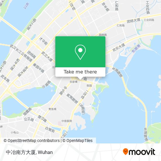 中冶南方大厦 map