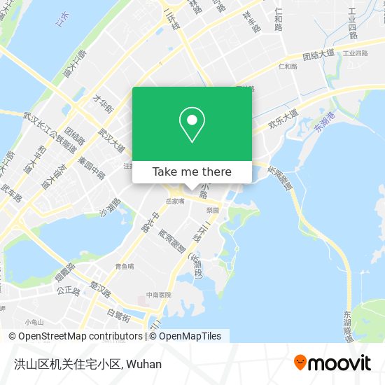 洪山区机关住宅小区 map