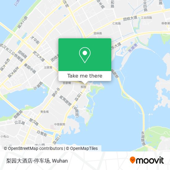 梨园大酒店-停车场 map