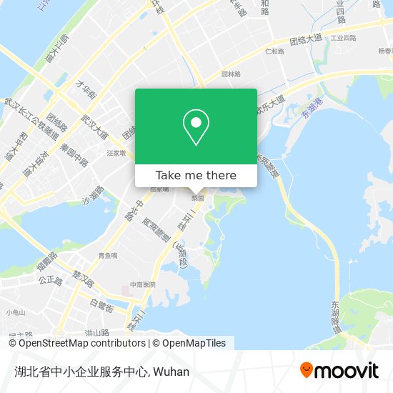 湖北省中小企业服务中心 map