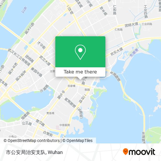市公安局治安支队 map
