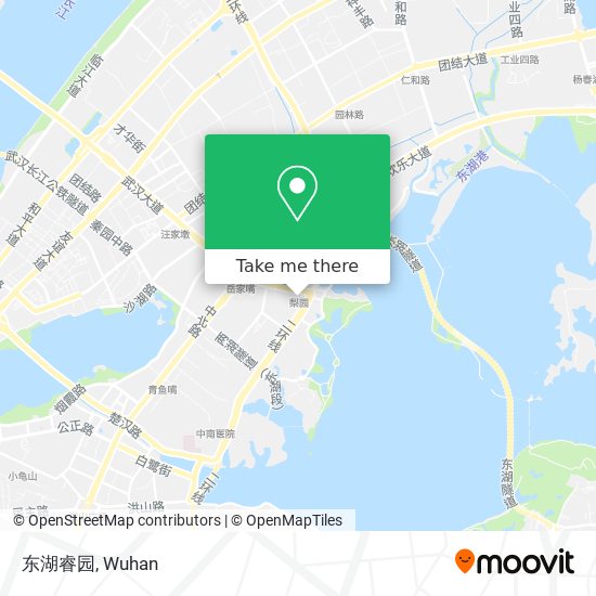 东湖睿园 map