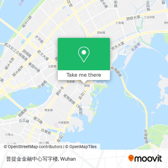 普提金金融中心写字楼 map