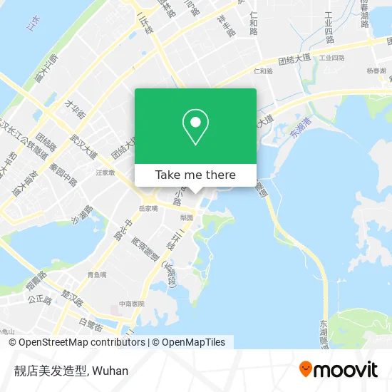 靓店美发造型 map