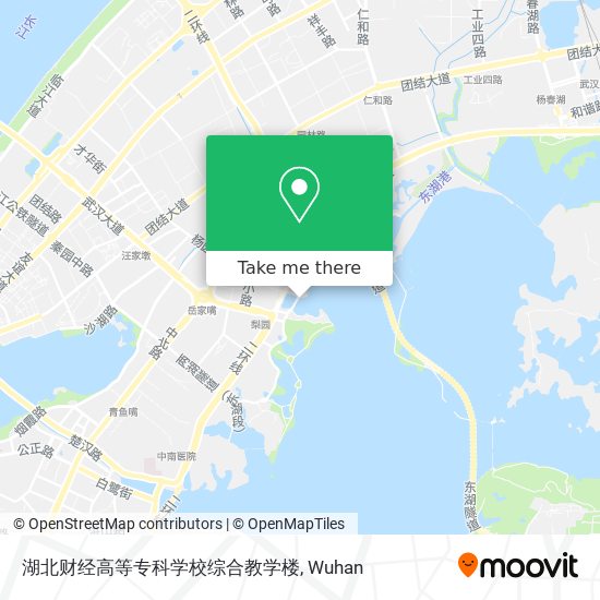 湖北财经高等专科学校综合教学楼 map