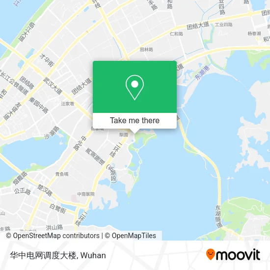 华中电网调度大楼 map