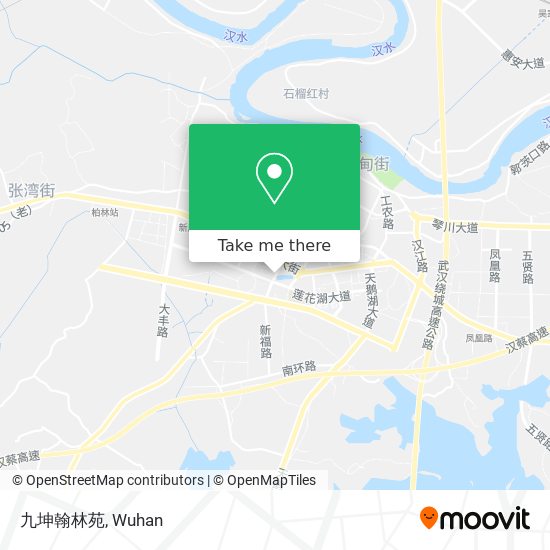 九坤翰林苑 map