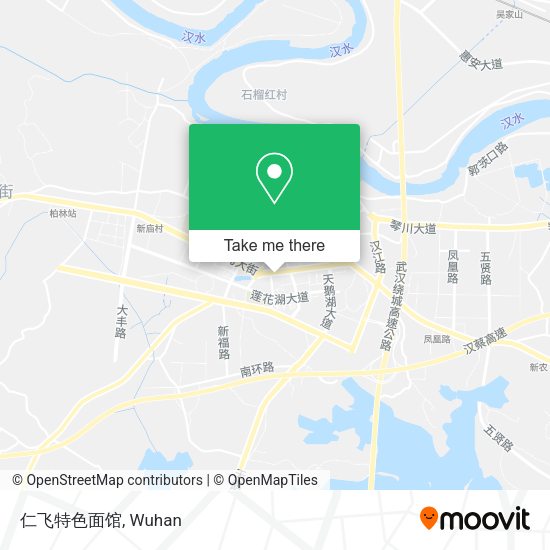 仁飞特色面馆 map