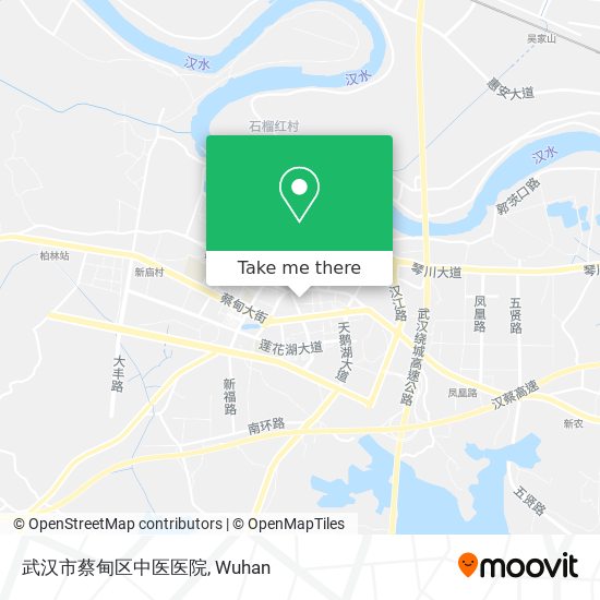 武汉市蔡甸区中医医院 map