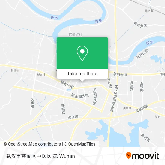 武汉市蔡甸区中医医院 map