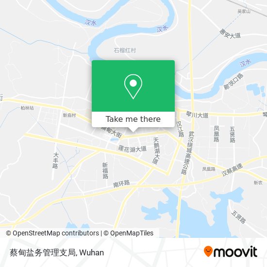 蔡甸盐务管理支局 map