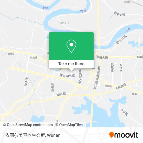 依丽莎美容养生会所 map