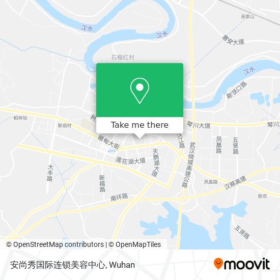 安尚秀国际连锁美容中心 map