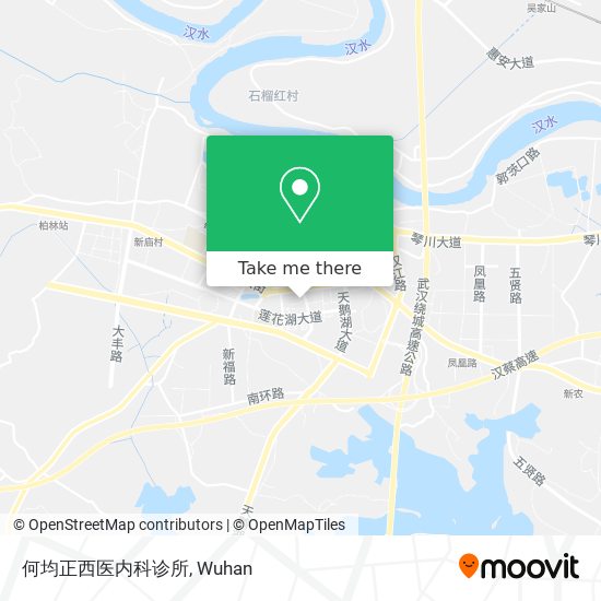 何均正西医内科诊所 map