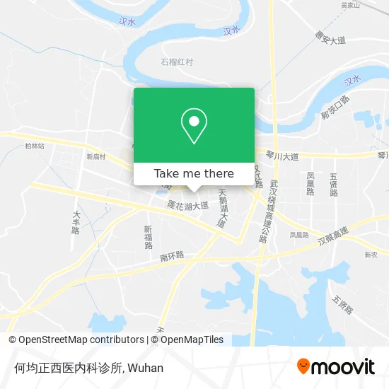 何均正西医内科诊所 map