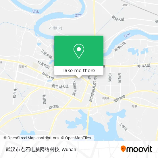 武汉市点石电脑网络科技 map