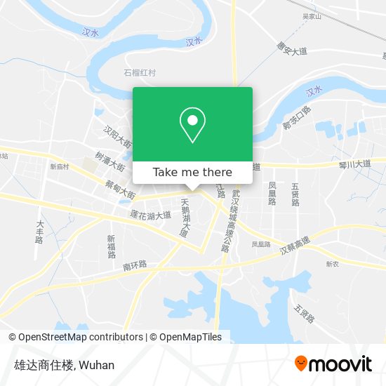 雄达商住楼 map