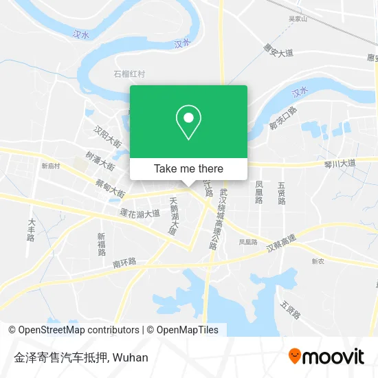金泽寄售汽车抵押 map